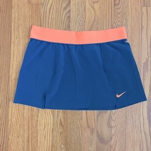 Nike Dri-Fit Blue and Orange Skirt